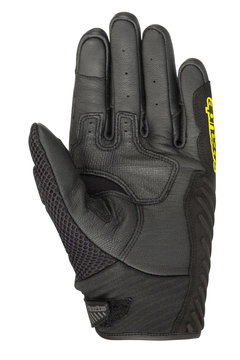 GUANTES ALPINESTARS SMX-1 AIR NEGRO FLUOR - Imagen 2