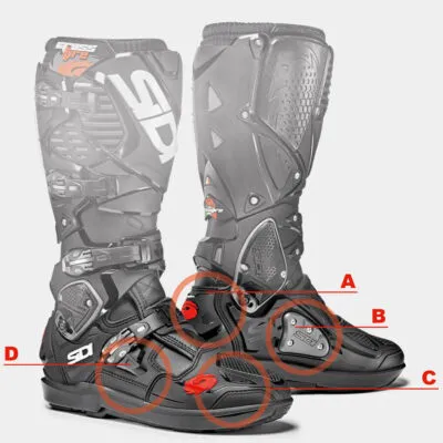 BOTAS SIDI CROSSFIRE-3 SRS ROJO ROJO - Imagen 3