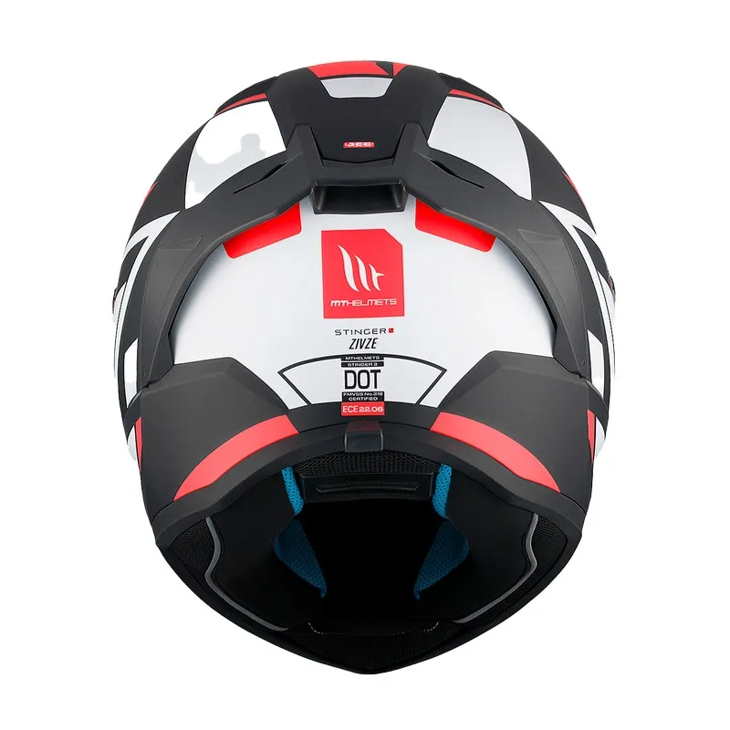 CASCO MT STINGER 2 B5 ZIVZE MATE - Imagen 2